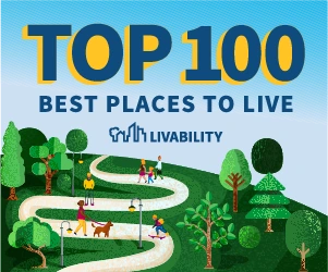 Top 100 Best Places to Live ad